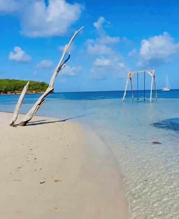 - Les Pieds Dans L'Eau A 50M De La Plage, Cote Mer Caraibe - Domaine De L'Anse Caritan - Sainte-Anne - Экстерьер фото